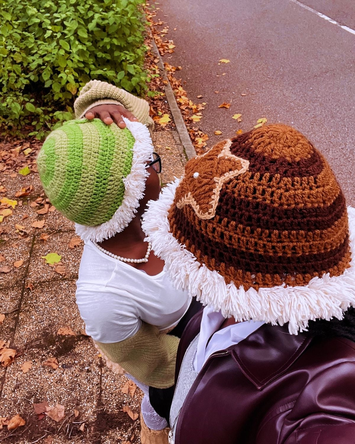 Star Fuzz Beanie Pink & Cream
